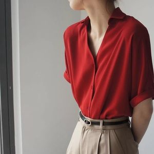 Red Blouse